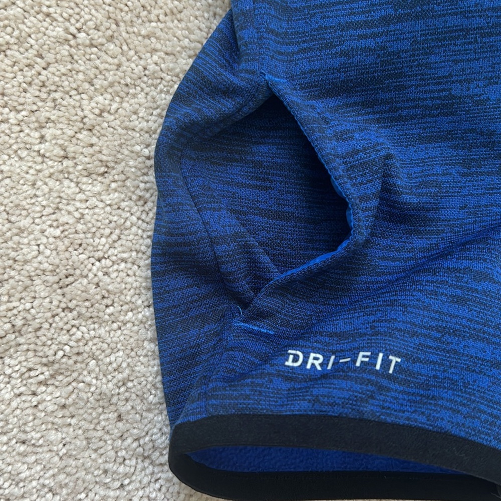 Nike | blue zip up hooded coat jacket | 5 - Picture 6 of 6